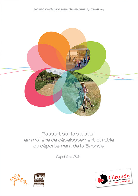 Rapport Développement Durable de la Gironde 2014